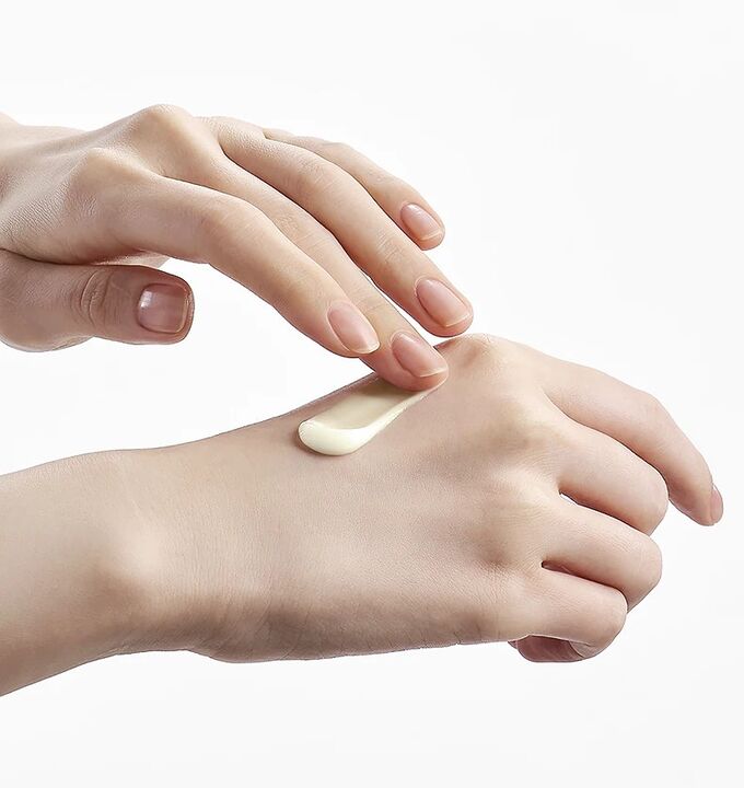 Instructions for the use of froster cream