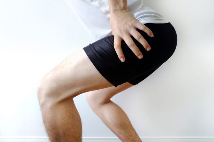 hip joint pain due to osteoarthritis
